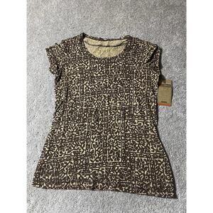 Ruff Hewn Y2K Top Womens Size Small Brown Dark Fairy Grunge Boho Whimsigoth New